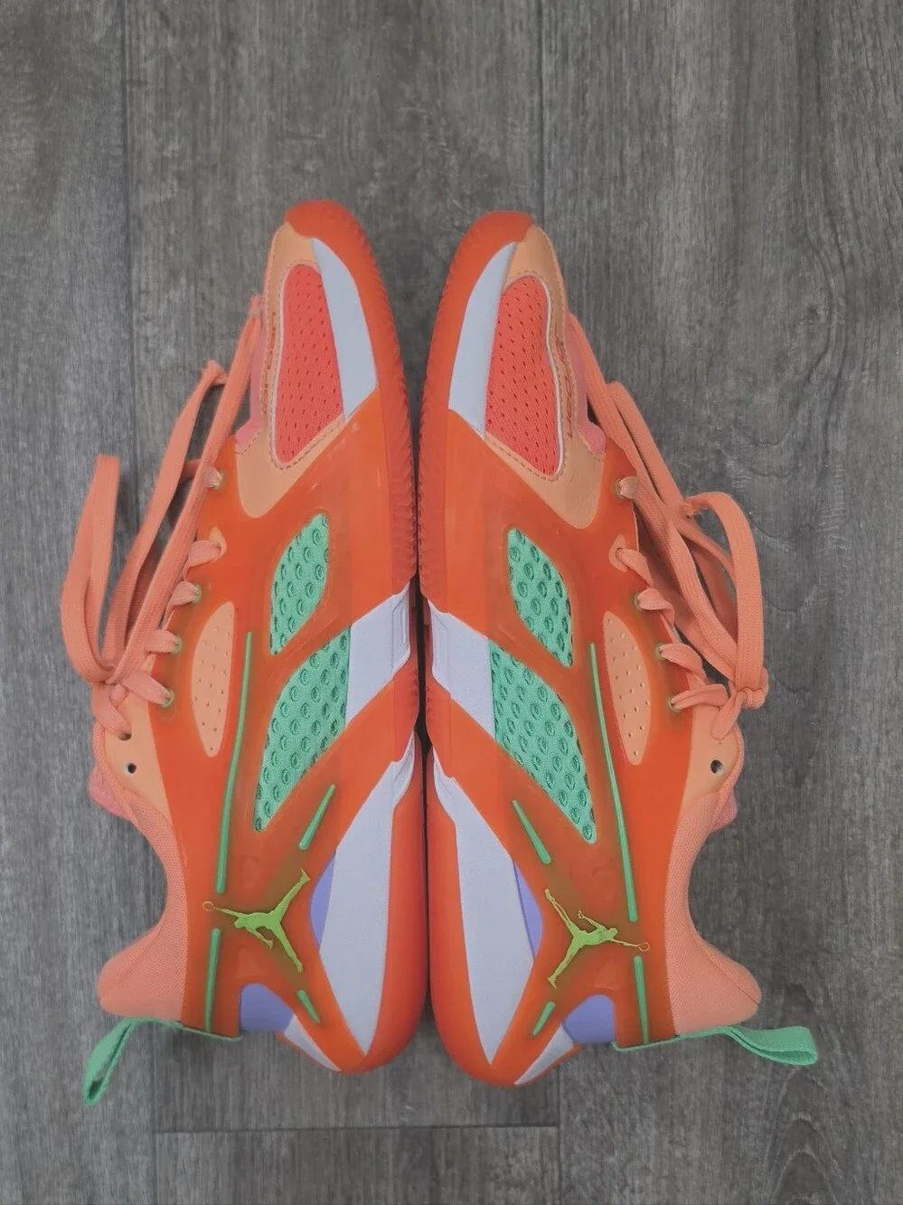 Men's Air Jordan Heir 'Peach Jam' Sneakers- Size 7.5